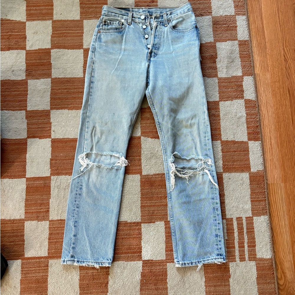 Levi's Light Blue Denim Jeans